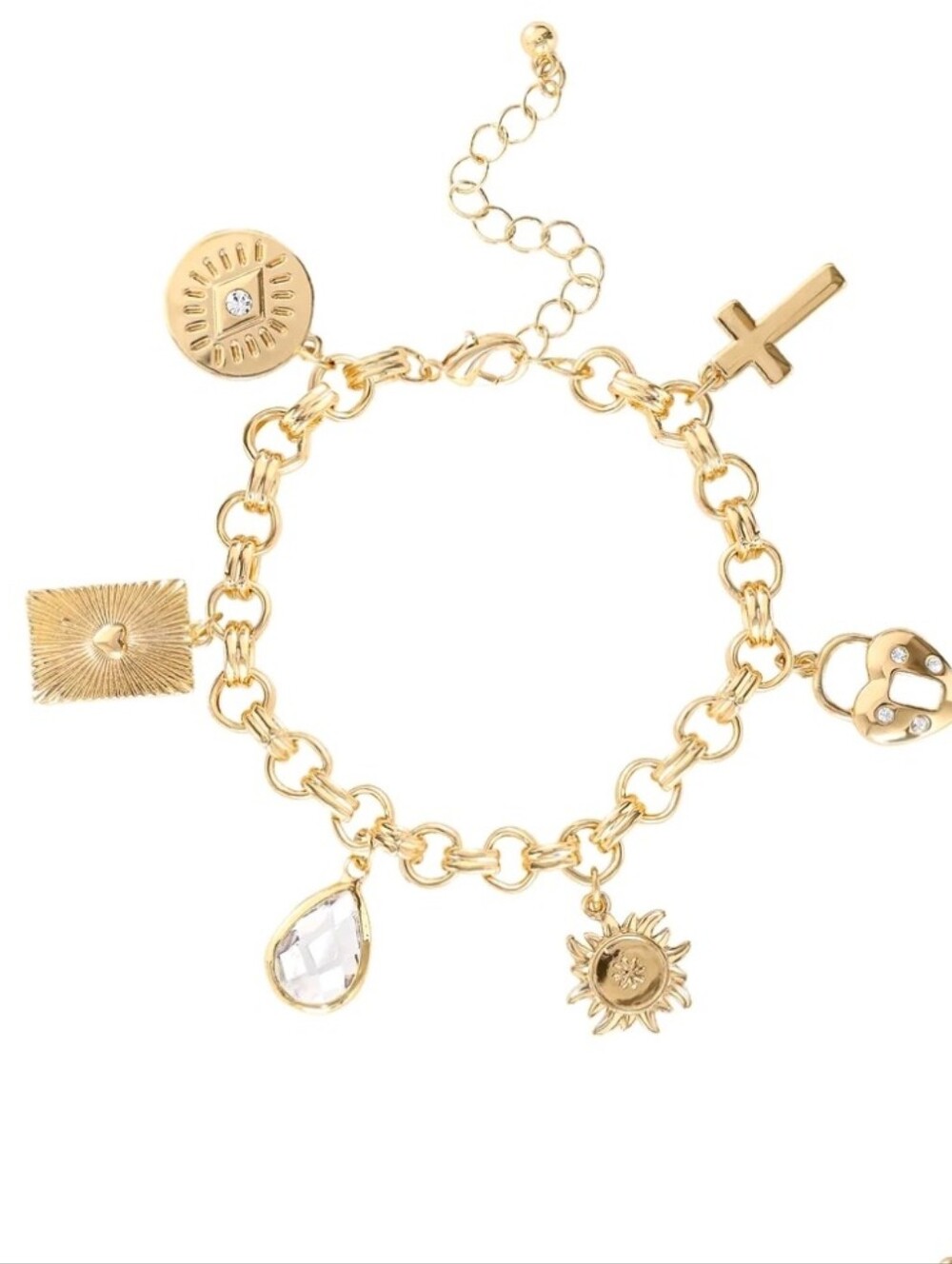 Jessica Simpson Women's Charm Bracelet
